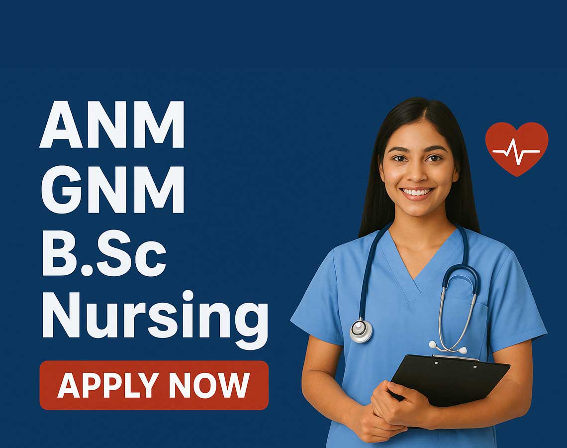 Admission open for ANM, GNM and B.Sc Nursing courses